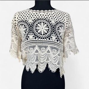 Rebellion Bohemian Off-White Blouse